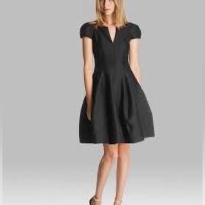 Halston Heritage Black Mini Dress